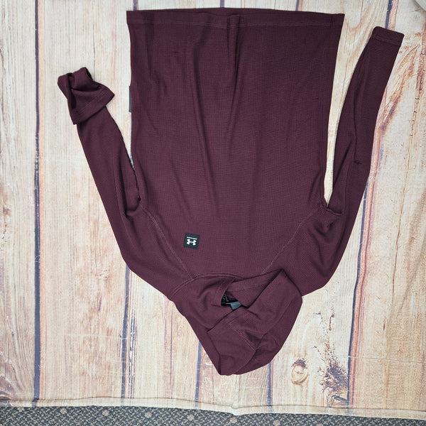 UNDER ARMOUR BOYS HOODED THERMAL DARK MAROON 600