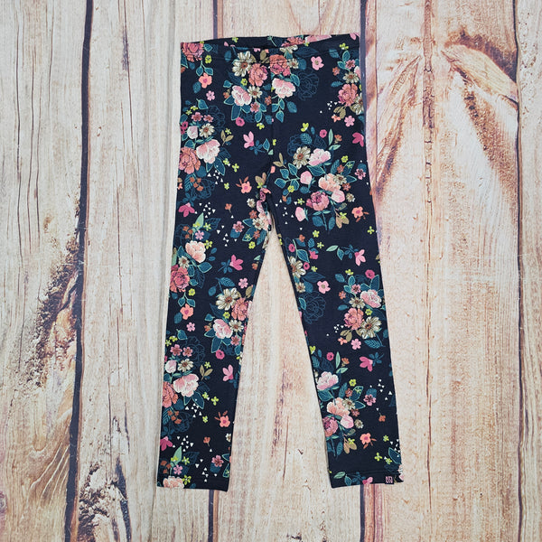 NORUK NAVY FLORAL LEGGINGS