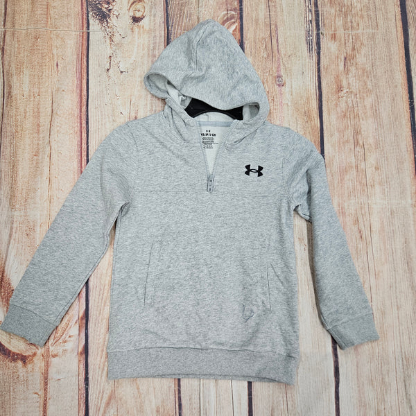 UNDER ARMOUR RIVAL LW 1/4 ZIP HOODIE 6009316-011