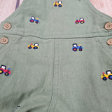 LITTLE ME TRACTOR OVERALL 2PCS SET I002