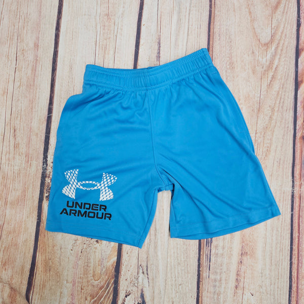 UNDER ARMOUR TECH LOGO SHORT -AQUA 138333