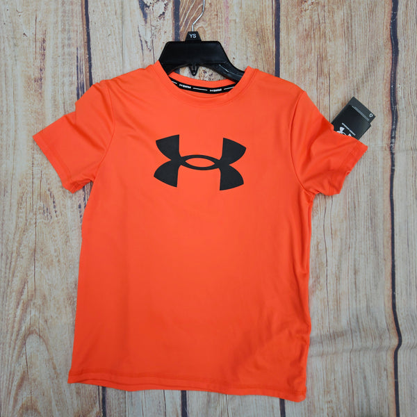 UNDER ARMOUR YOUTH S/S CORE SURF SHIRT ARES RED 642