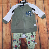 CUTIE PIE JUST LIKE GRANDPA QUILTED VEST PG2100065