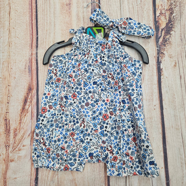 NORUK ROMPER W/ HEADBAND S2652-01