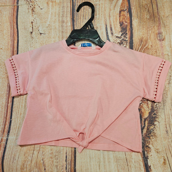 MAYORAL SS BUBBLE GUM PINK T-SHIRT 3012
