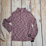 UA GIRLS TWIST 1/2 ZIP 25UOFIB12S