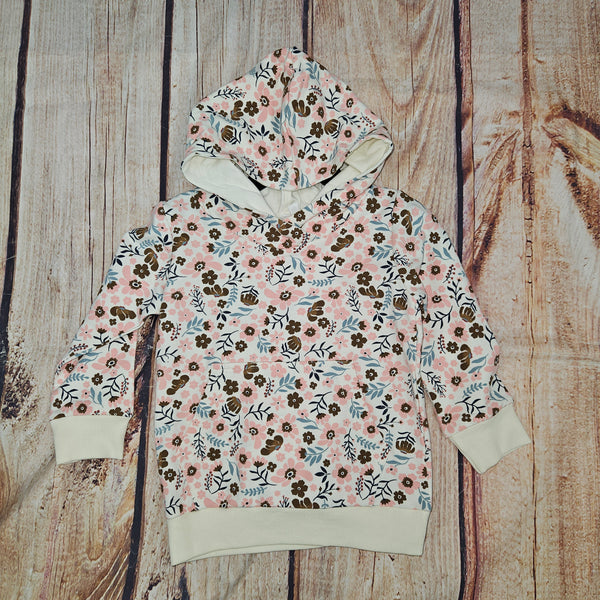 CR KIDS FALL FLORAL PRINT TERRY POP OVER 24234TMUL