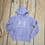 UA GIRLS RIVAL FLEECE HOODY 1381678