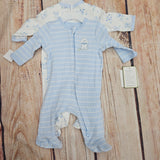 LITTLE ME PEPPY PUPPIES FOOTIE SET LLQ16939N-L457