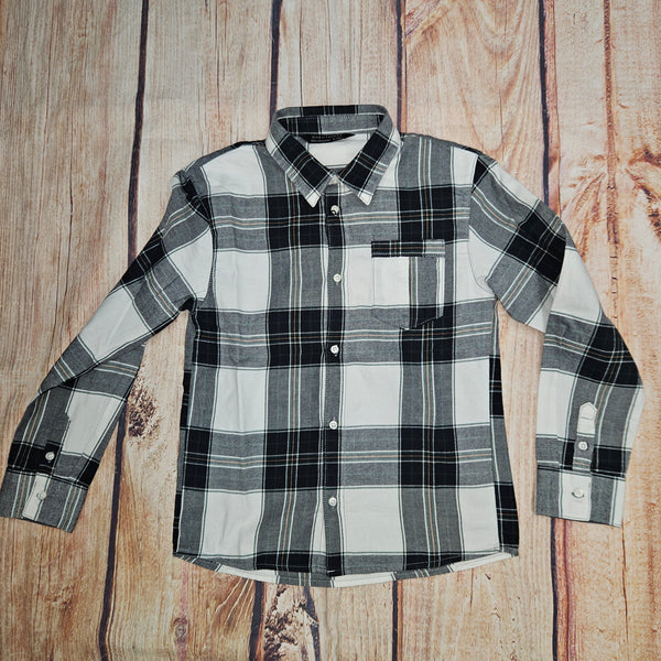 MAYORAL PLAID LS SHIRT 7111