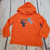 UNDER ARMOUR TWIST MESH HOODIE ORANGE