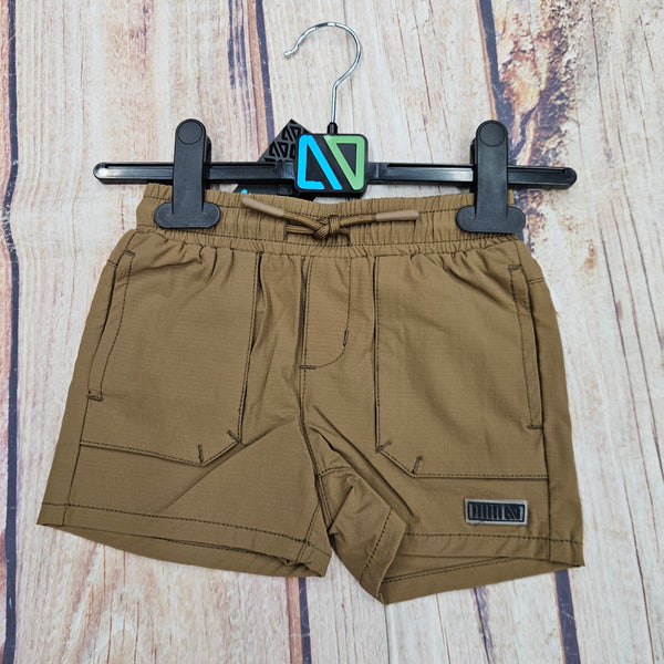 NORUK BOYS BROWN BERMUDA SHORTS S2605-09