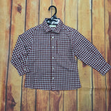 MAYORAL LONG SLEEVE CHECKED SHIRT 7117