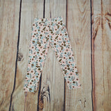 GLOBALTEX KIDS FALL FLORAL PRINT LEGGING