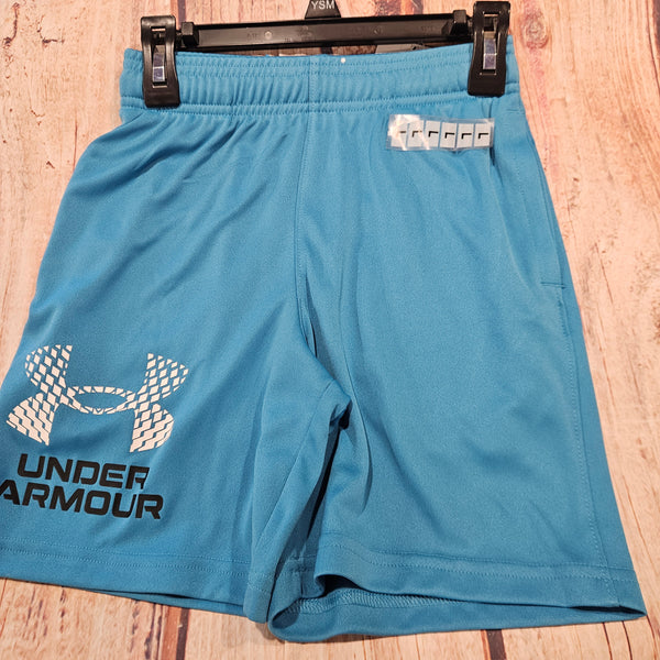 UNDER ARMOUR TECH LOGO SHORT -AQUA 138333