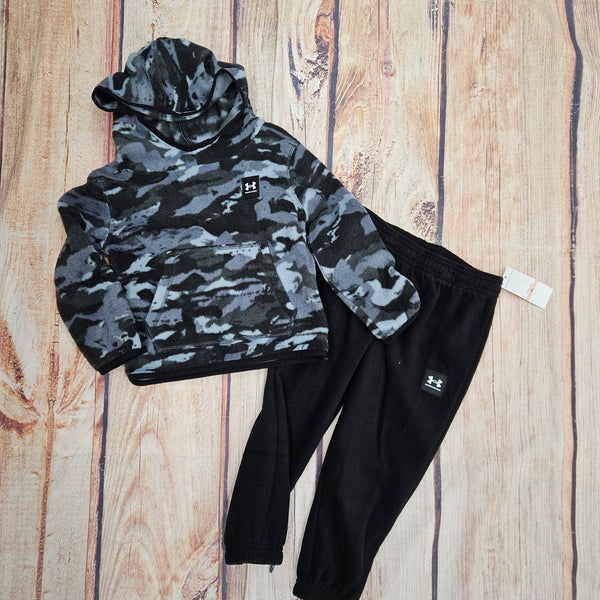 YOUTH UNDER ARMOUR HUNDO HOODIE SET UOFIIO1D-001