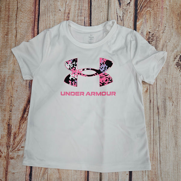UNDER ARMOUR GIRLS TECH PRINT FILL S/S TEE 6007918