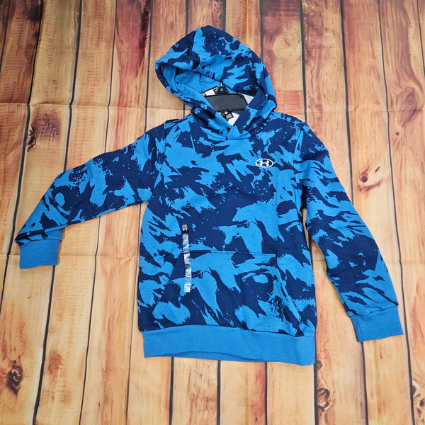 UNDER ARMOUR RIVAL FLEECE PRINTED BLUE 6013384-430
