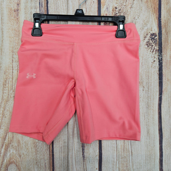UNDER ARMOUR MOTION BIKE SHORT PINK 1377110-600