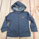 UNDER ARMOUR MESH POCKET FZ HOODIE GRAY 062