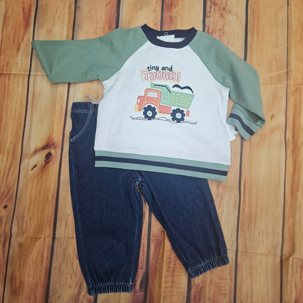 LITTLE ME BIG TRUCK ACTIVE WEAR LLH17783N