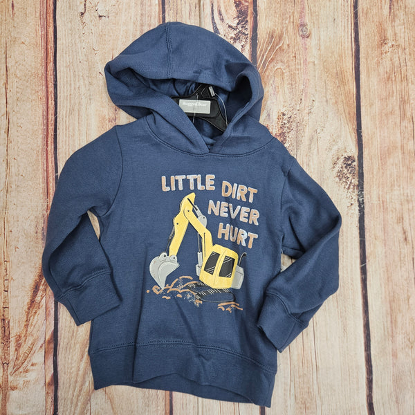 CUTIE PIE BABY LITTLE DIRT NEVER HURT HOODIE PY2300042