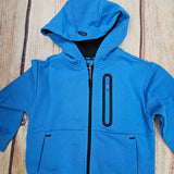 MAYORAL BLUE FULL ZIP HOODIE