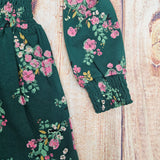 NORUK FOREST GREEN FLORAL TUNIC