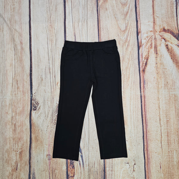 NORUK GIRLS BLACK PULL ON PANTS