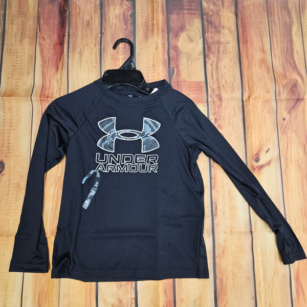 UNDER ARMOUR TECH HYBRID PRINT 1080470 BLACK