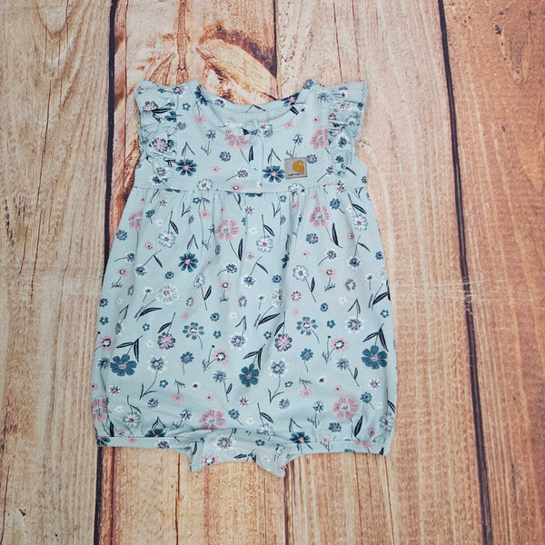 CARHARTT SLEEVELESS FLORAL ROMPER CM 9761