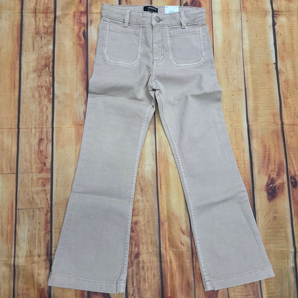 MAYORAL GIRLS FLARE TWILL PANT TAN 7501