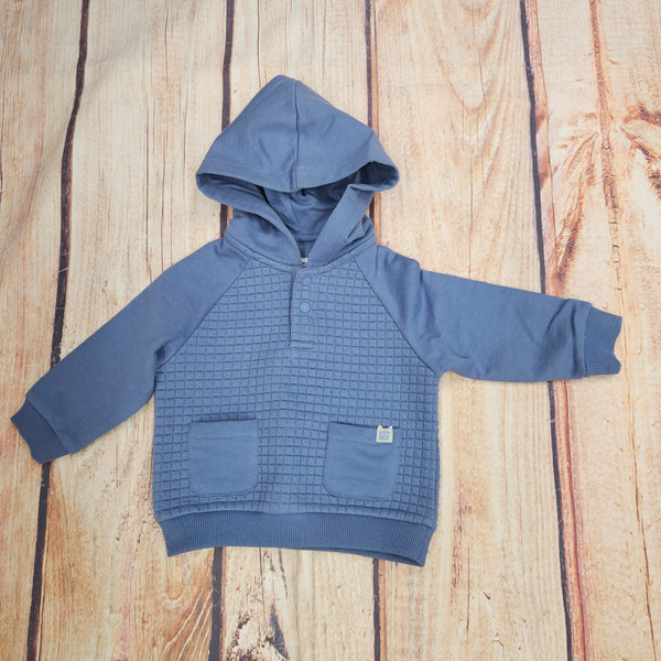 MAYORAL BLUE HOODED  PULLOVER 2461