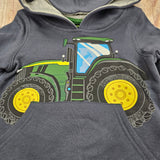 JOHN DEERE TRACTOR HOODIE OMBRE BLUE LT HTR GRAY J4J571BT