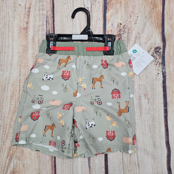 CUTIE PIE BABY FARM SWIM SHORTS RBS26P-01