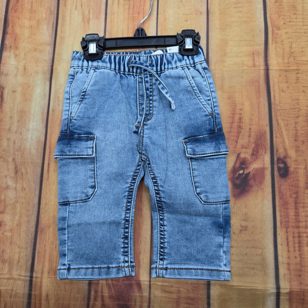 MAYORAL SOFT DENIM CARGO PANTS 2540