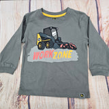 JOHN DEERE WORK ZONE T-SHIRT STEEL GRAY J4T549HT