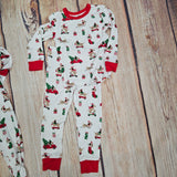 LITTLE ME  CHRISTMAS PUPPY PJS