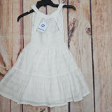 MAYORAL WHITE VOILE DRESS  6913
