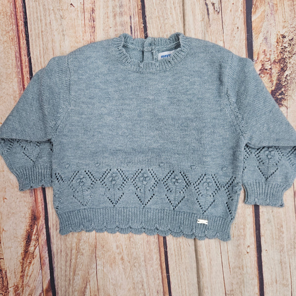 MAYORAL GIRLS SWEATER BLUE VIG 2353