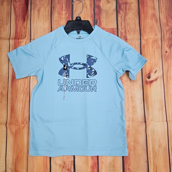 UNDER ARMOUR BOYS TECH HYBRID PRINT 1387036-425