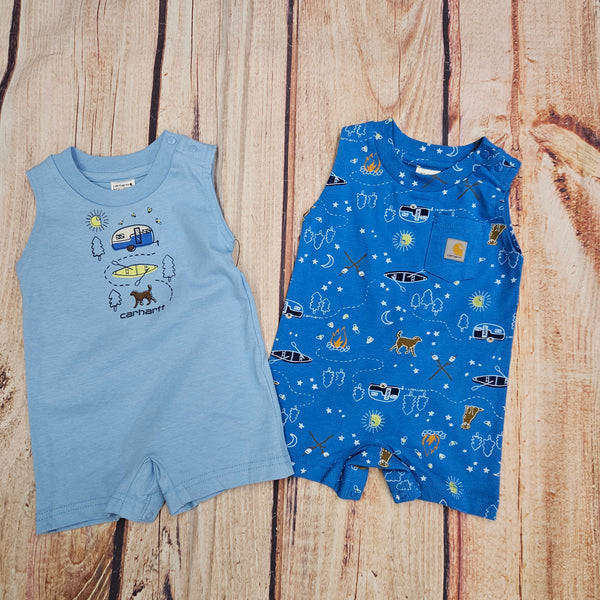 CARHARTT BOYS SLEEVELESS 2PCS CAMPING POMPER SET CG8963-HL6-AF10