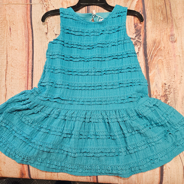 MAYORAL KNITTED DRESS DK TEAL 3945