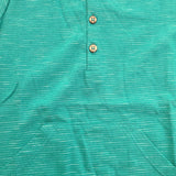 Up baby Teal Henley w/ Gray shorts