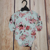 Up Baby Flowers with Butterfly Onesie