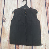 UP BABY BLACK QUILTED VEST