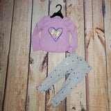 UNDER ARMOUR LILAC HEART SET