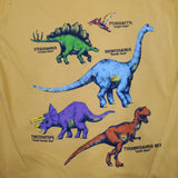 WES AND WILLY YELLOW DINO TEE