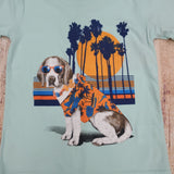 Wes and Willy Beach Dog Tee