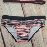 Noruk Coral Striped Bikini